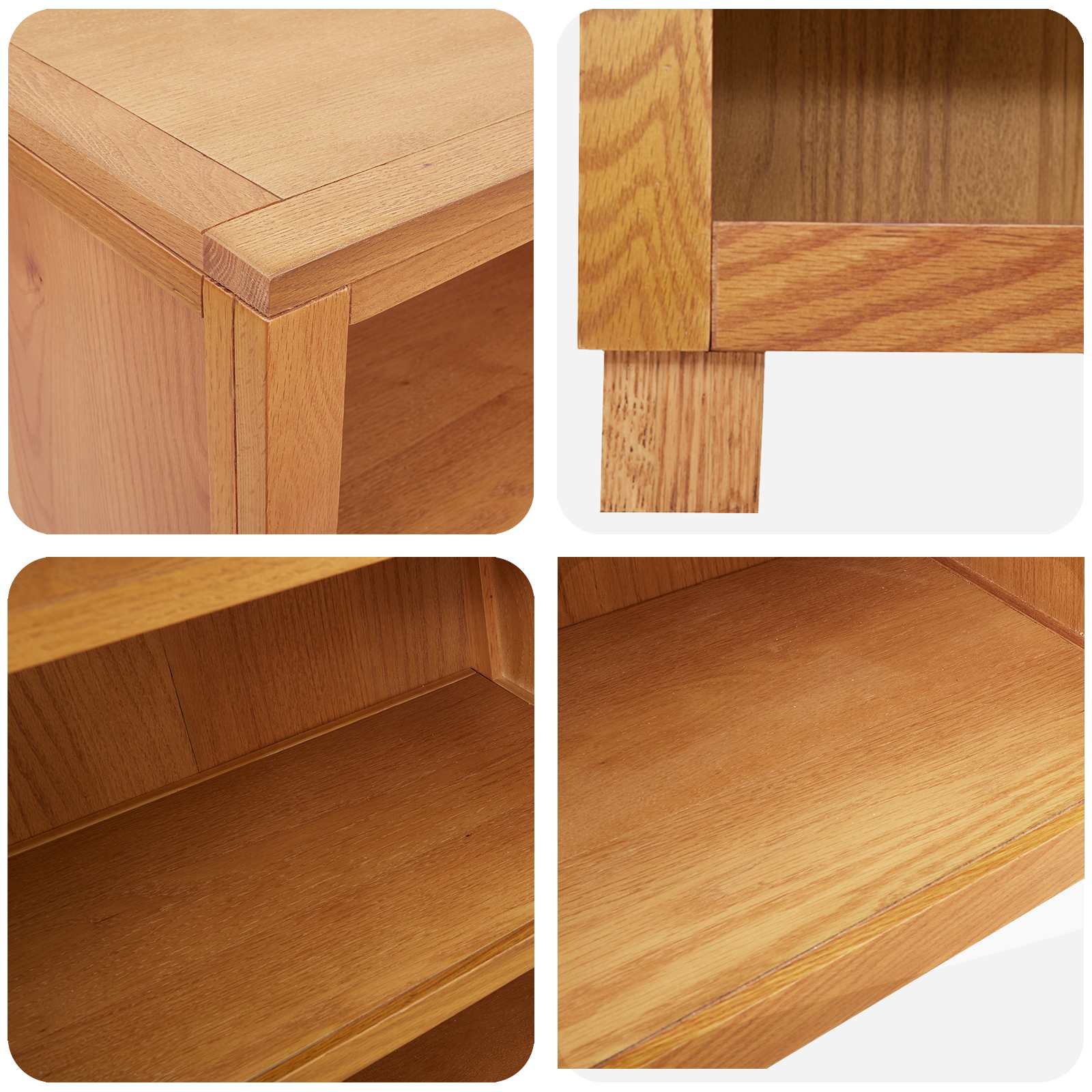Ensemble de meubles de rangement 2 pc Naturel 80 x 35 x 185 cm - XIOS