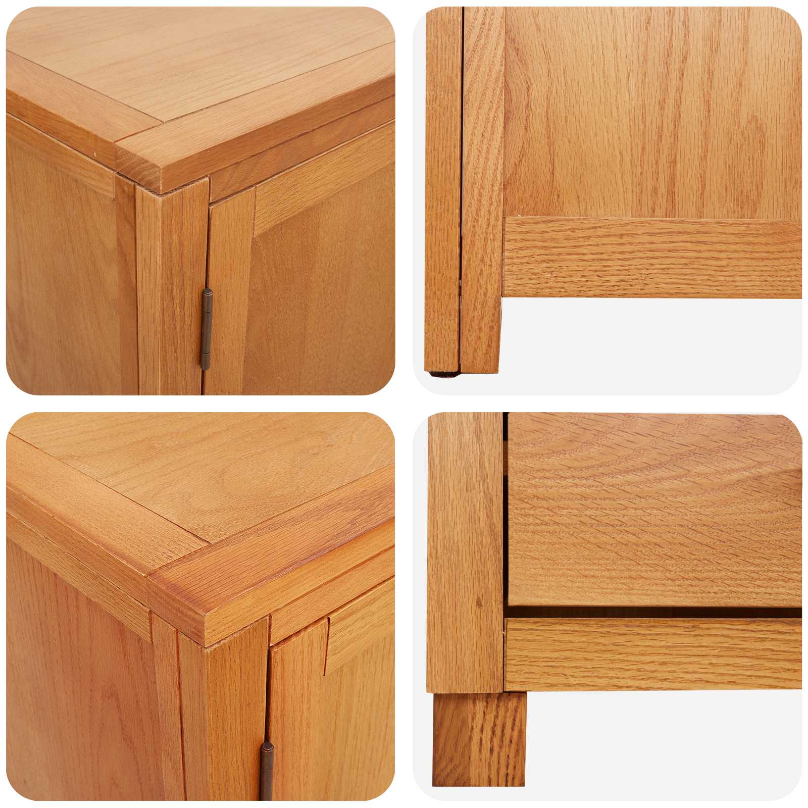 Ensemble de meubles de rangement avec stockage 2 pc Marron - XIOS