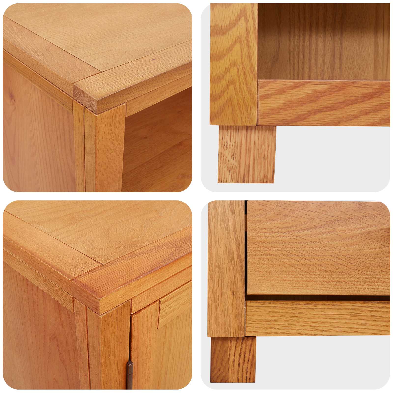Ensemble de meubles de rangement avec stockage 2 pc Marron - XIOS