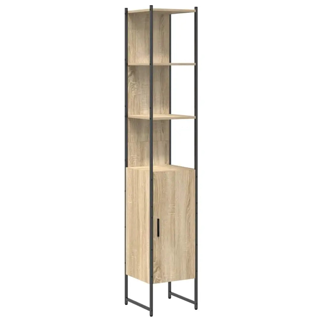 Ensemble de mobilier de salle de bain 4 pc Chêne Sonoma - XIOS