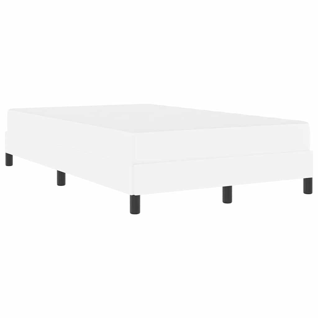 Lit avec matelas Blanc pur 120 x 200 cm Faux cuir - XIOS