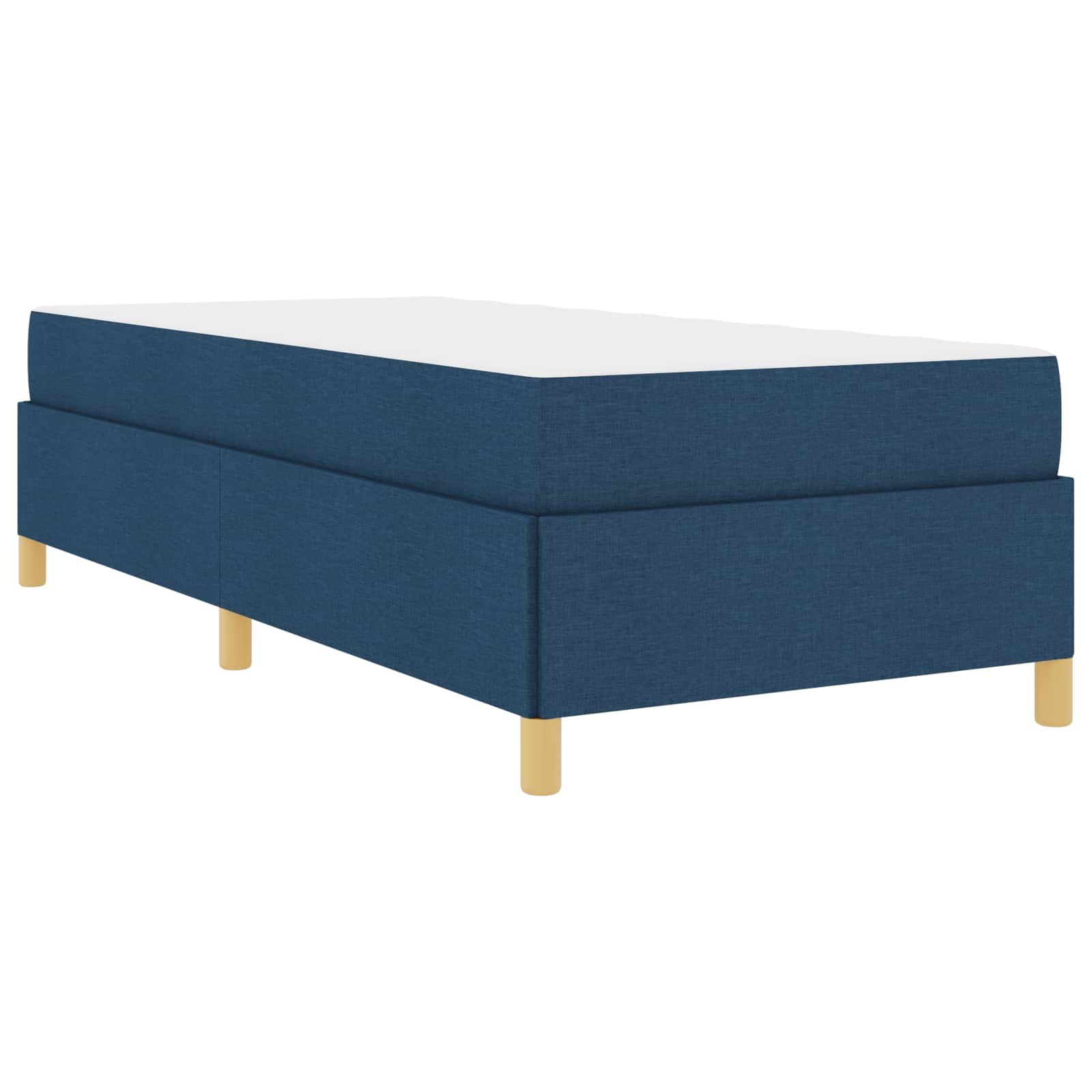 Cadre de lit Bleu 80 x 200 cm tissu - XIOS