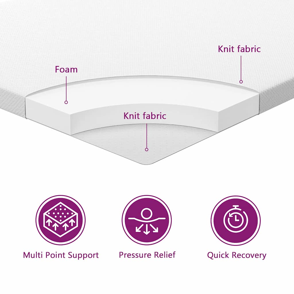 Lit à ressorts avec matelas Gris clair 200 x 200 cm Velours - XIOS