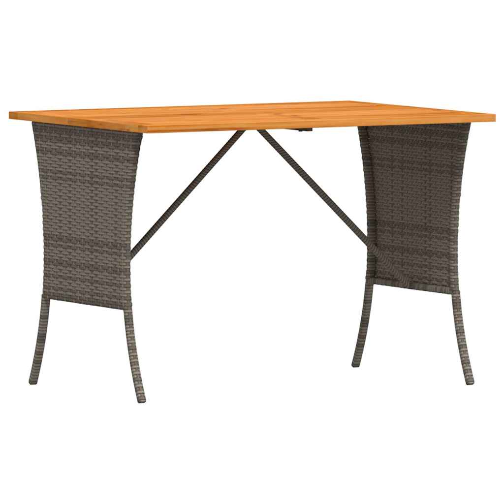Salon de jardin 4 pcs avec coussins gris résine tressée - XIOS