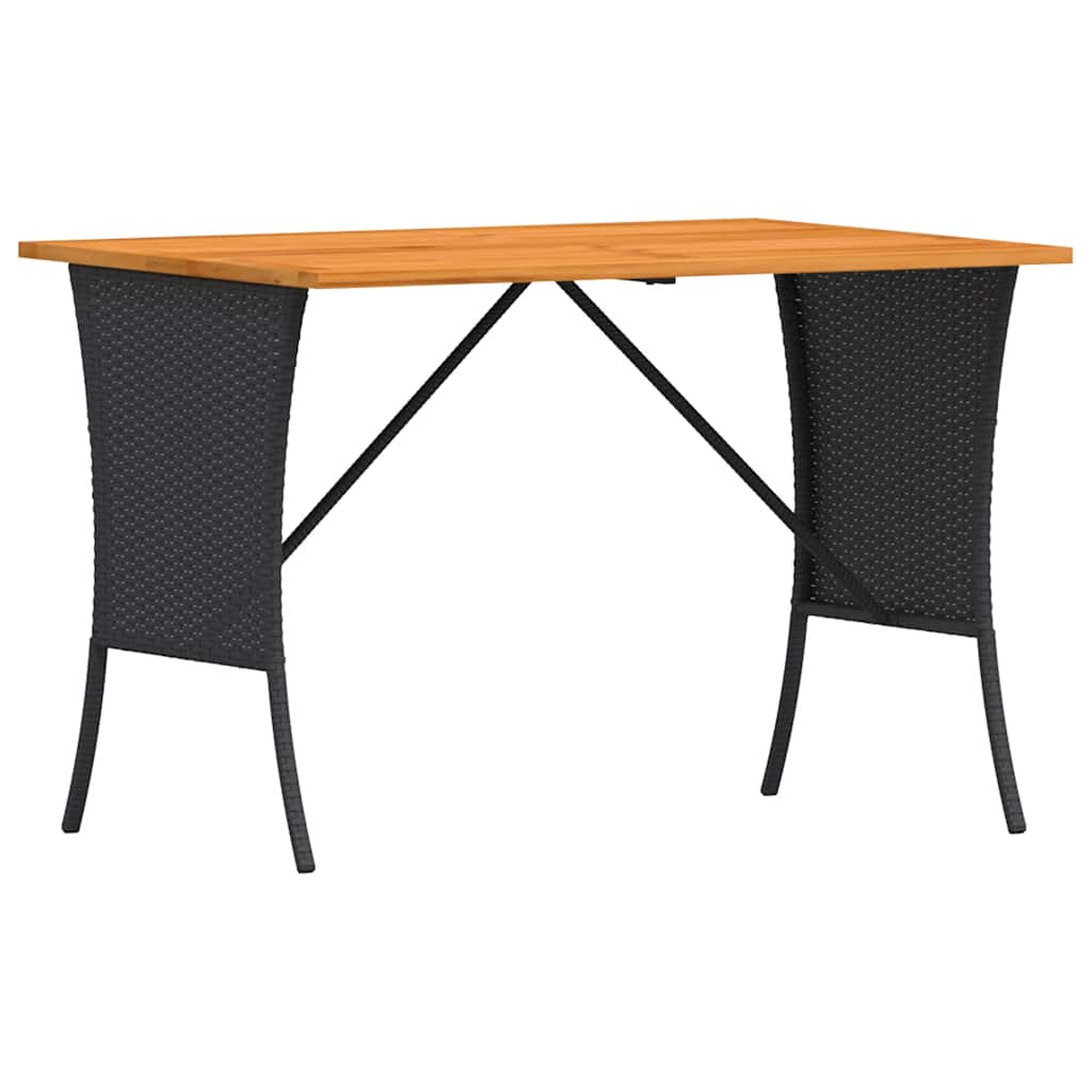 Salon de jardin 3 pcs avec coussins noir résine tressée - XIOS