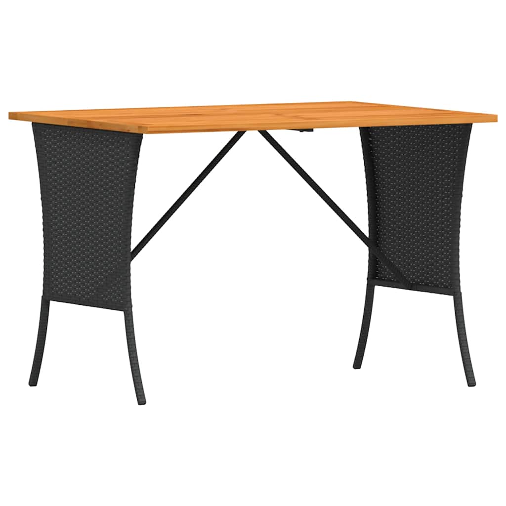 Salon de jardin 5 pcs avec coussins noir résine tressée - XIOS