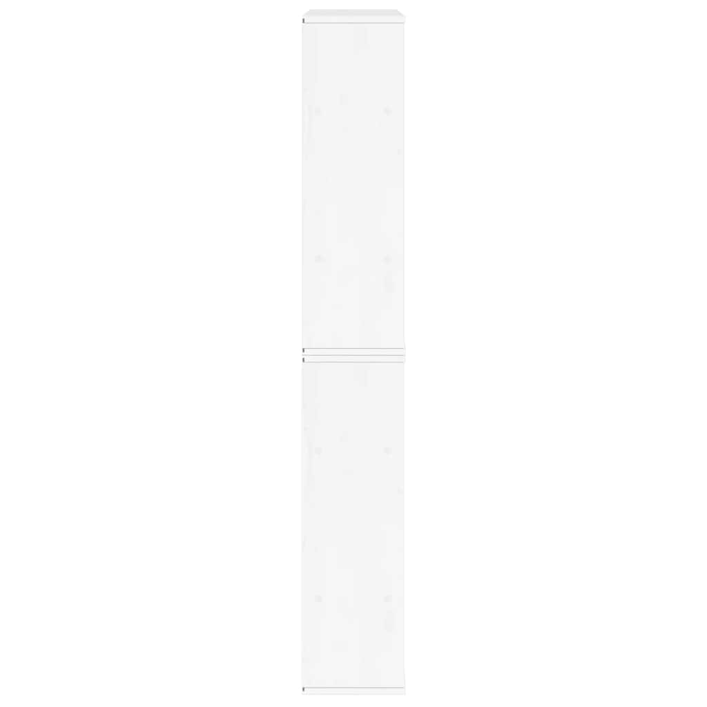 Armoires latérales 4 pcs ODDA blanc 40x24x79 cm bois massif pin - XIOS