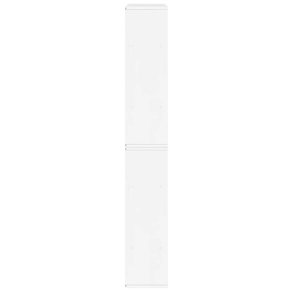 Armoires latérales 4 pcs ODDA blanc 40x24x79 cm bois massif pin - XIOS