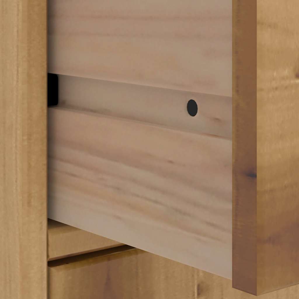 Armoires latérales 6 pcs ODDA 40x24x79 cm bois massif pin