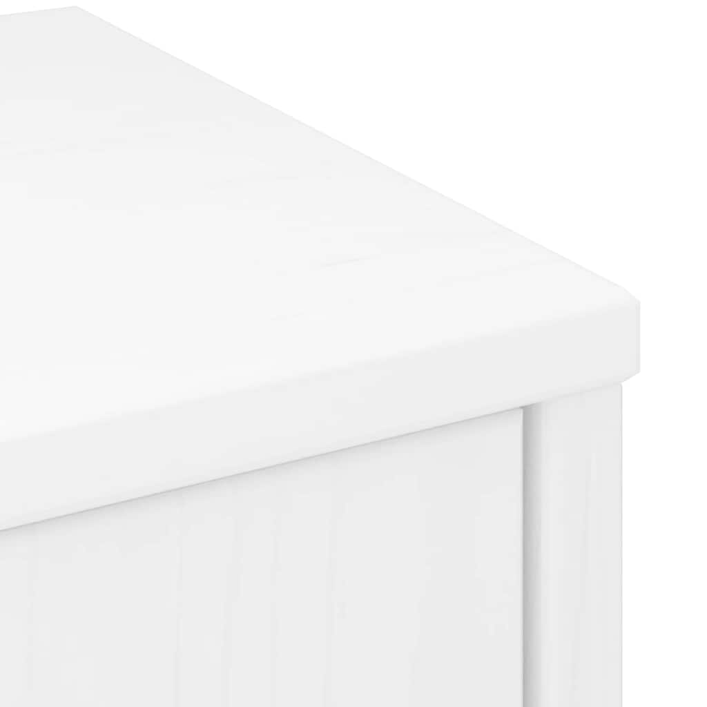 Armoires latérales 6 pcs ODDA blanc 40x24x79 cm bois massif pin - XIOS