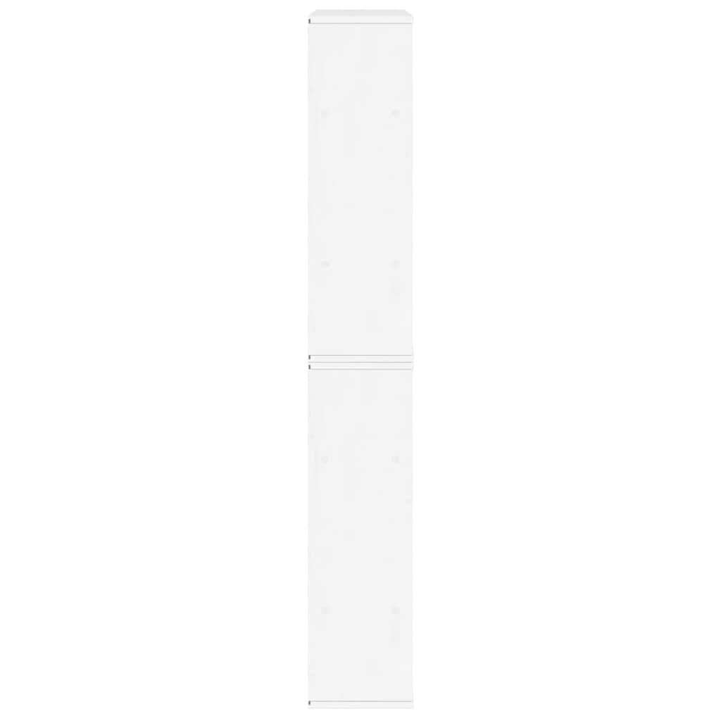 Armoires latérales 5 pcs ODDA blanc 40x24x79 cm bois massif pin - XIOS