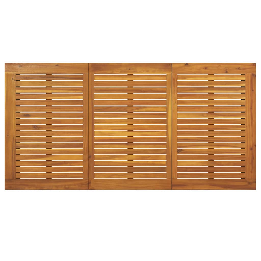 Ensemble de salle à manger pour jardin 7 pcs Gris - XIOS
