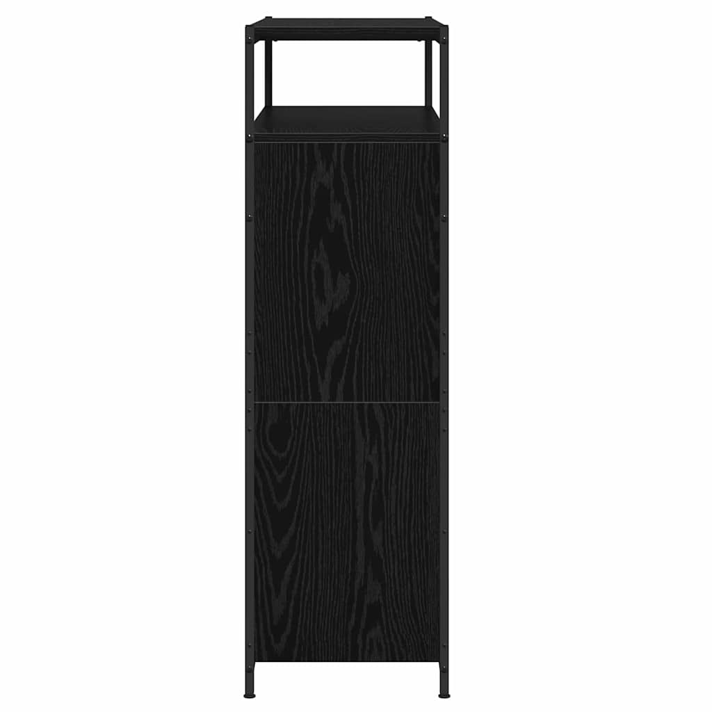 Armoire à Chaussures avec stockage Chêne noir 100 x 34 x 112 cm - XIOS