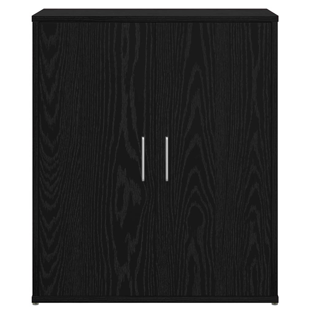 Haut Armoire 2 pcs Chêne noir 60 x 31 x 70 cm Bois d'ingénierie - XIOS