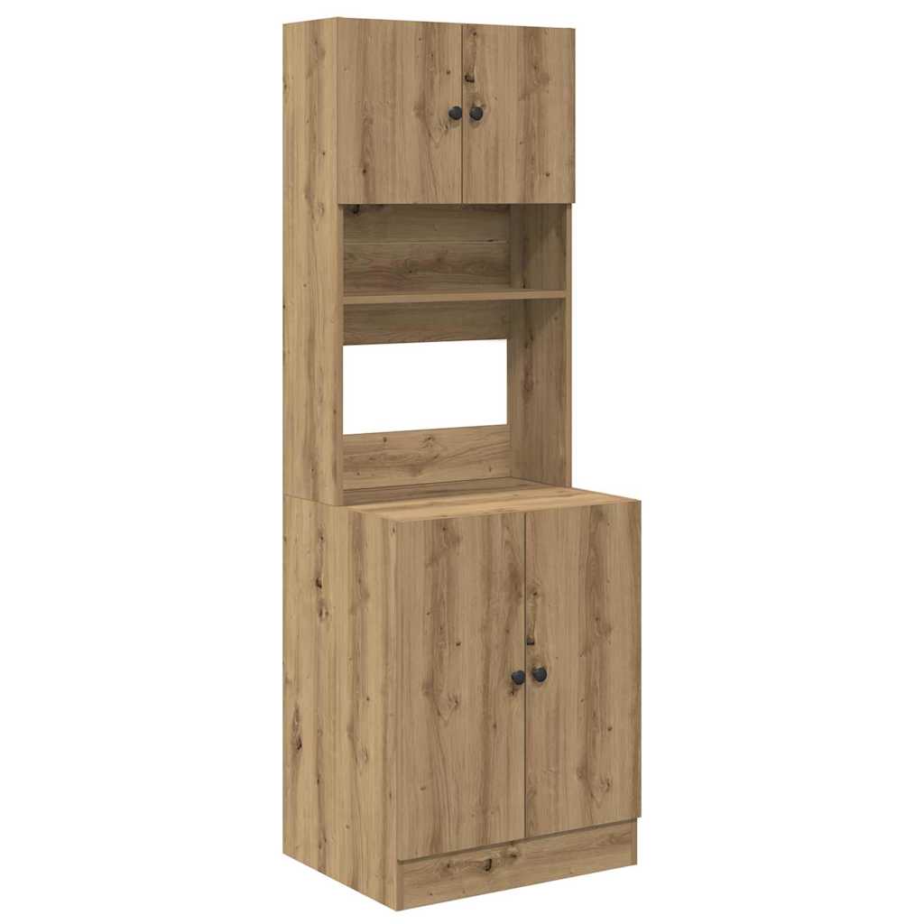 Buffet de cuisine Chêne artisanal 60 x 50 x 180 cm - XIOS