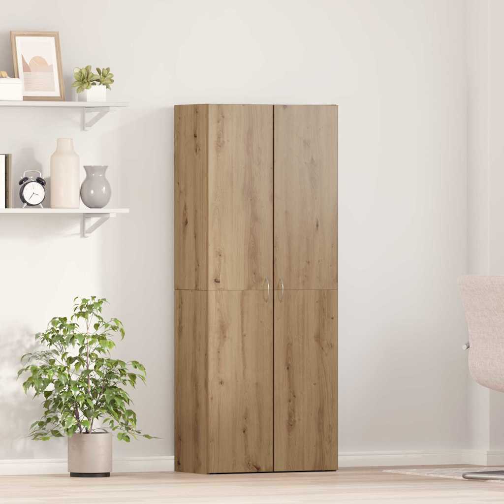 Cabinet de Bureau 2 pcs chêne artisanal 60 x 32 x 153 - XIOS