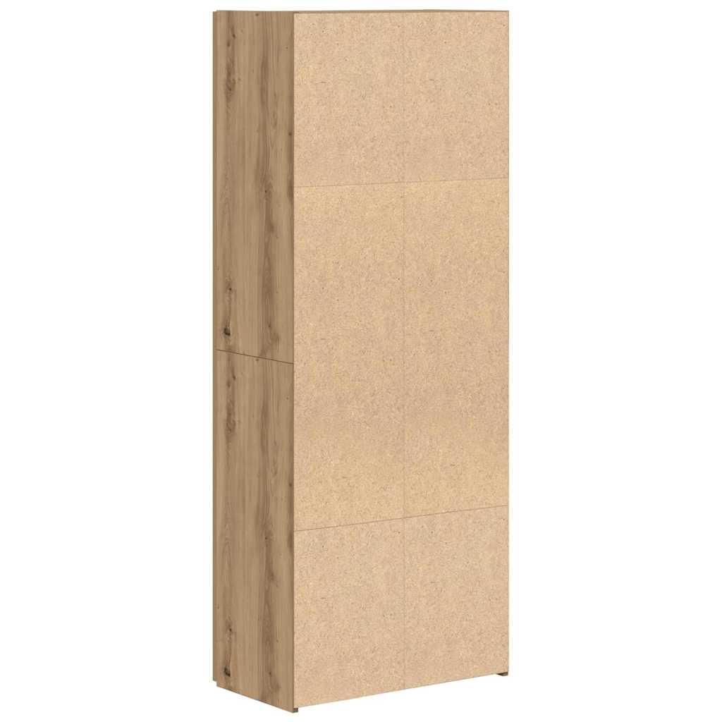 Cabinet de Bureau 2 pcs chêne artisanal 60 x 32 x 153 - XIOS
