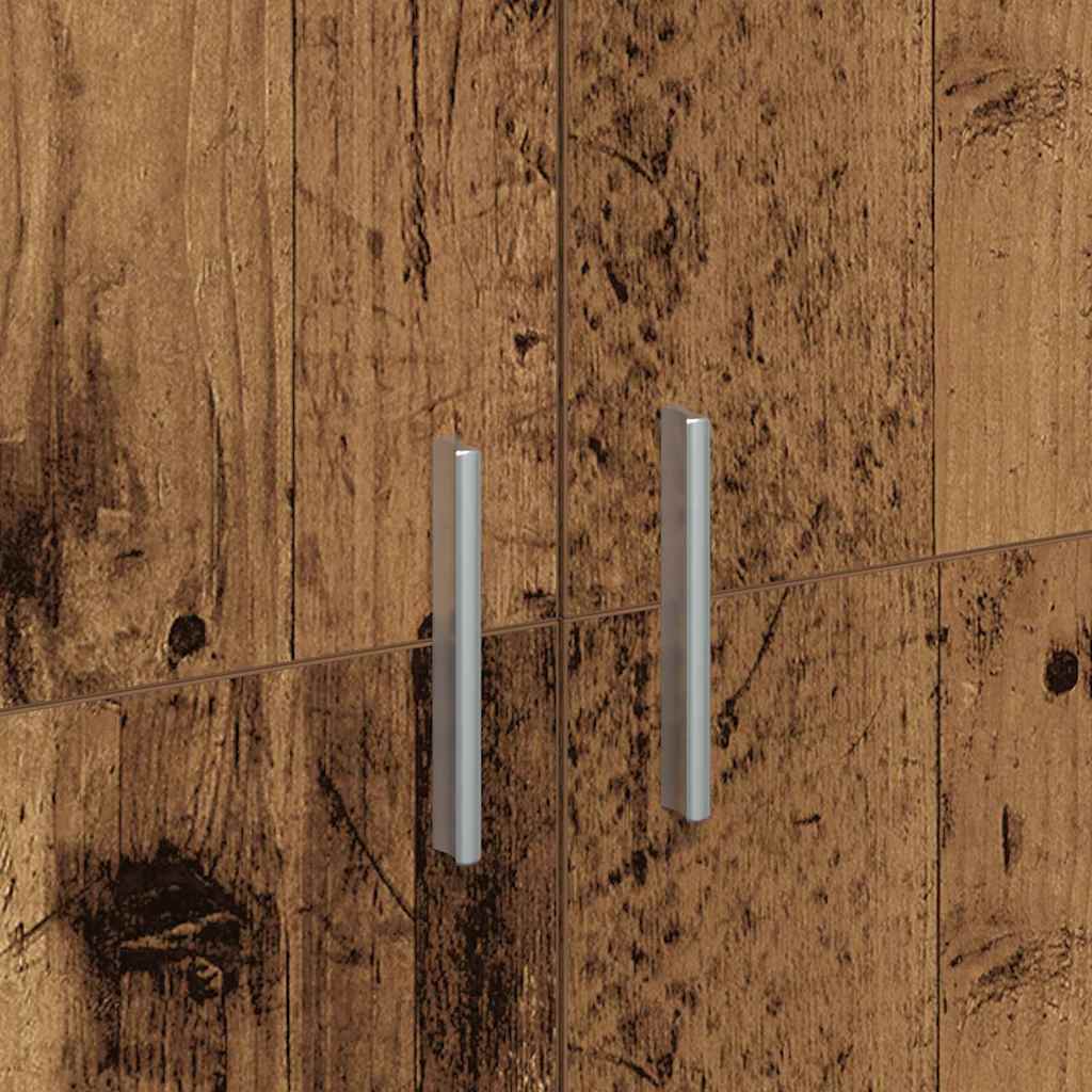 Buffet Bois Ancien 80 x 35 x 180 cm Bois d'ingénierie - XIOS