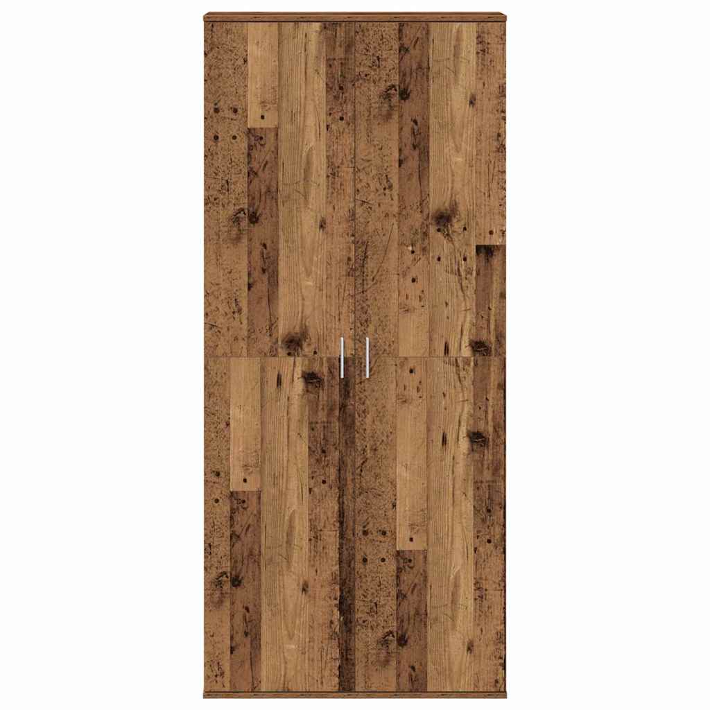 Buffet Bois Ancien 80 x 35 x 180 cm Bois d'ingénierie - XIOS