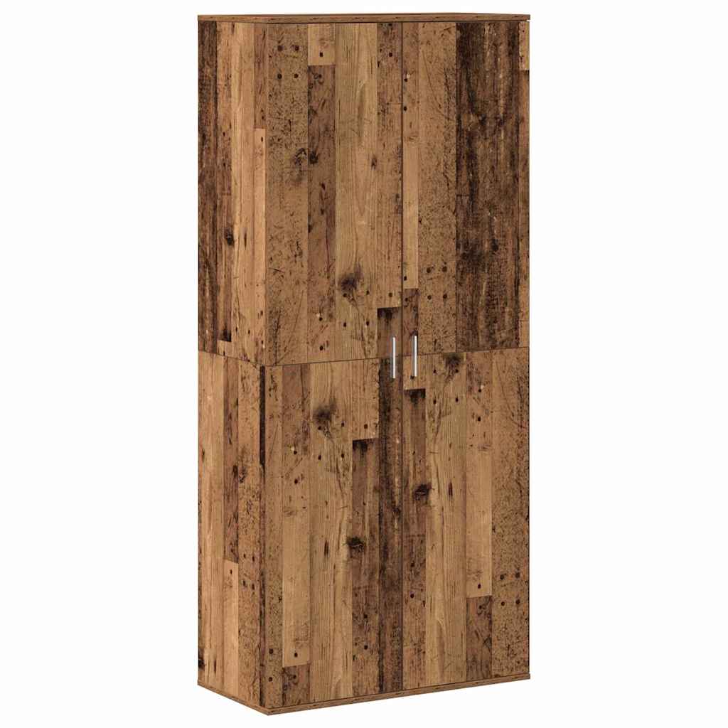 Haut de Mobilier Bois Ancien 80 x 39 x 178 cm Bois d'ingénierie - XIOS