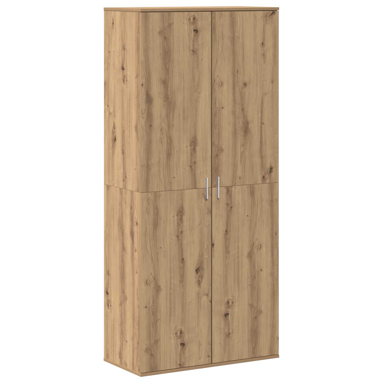 Haut Armoire 80 x 39 x 178 cm Bois d'ingénierie Chêne artisanal - XIOS