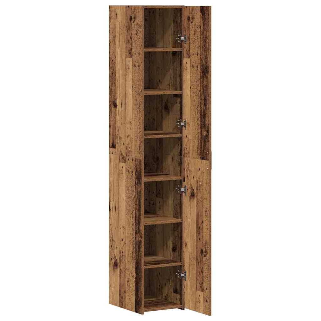Haut Armoire Bois ancien 30 x 42.5 x 185 cm Bois d'ingénierie - XIOS
