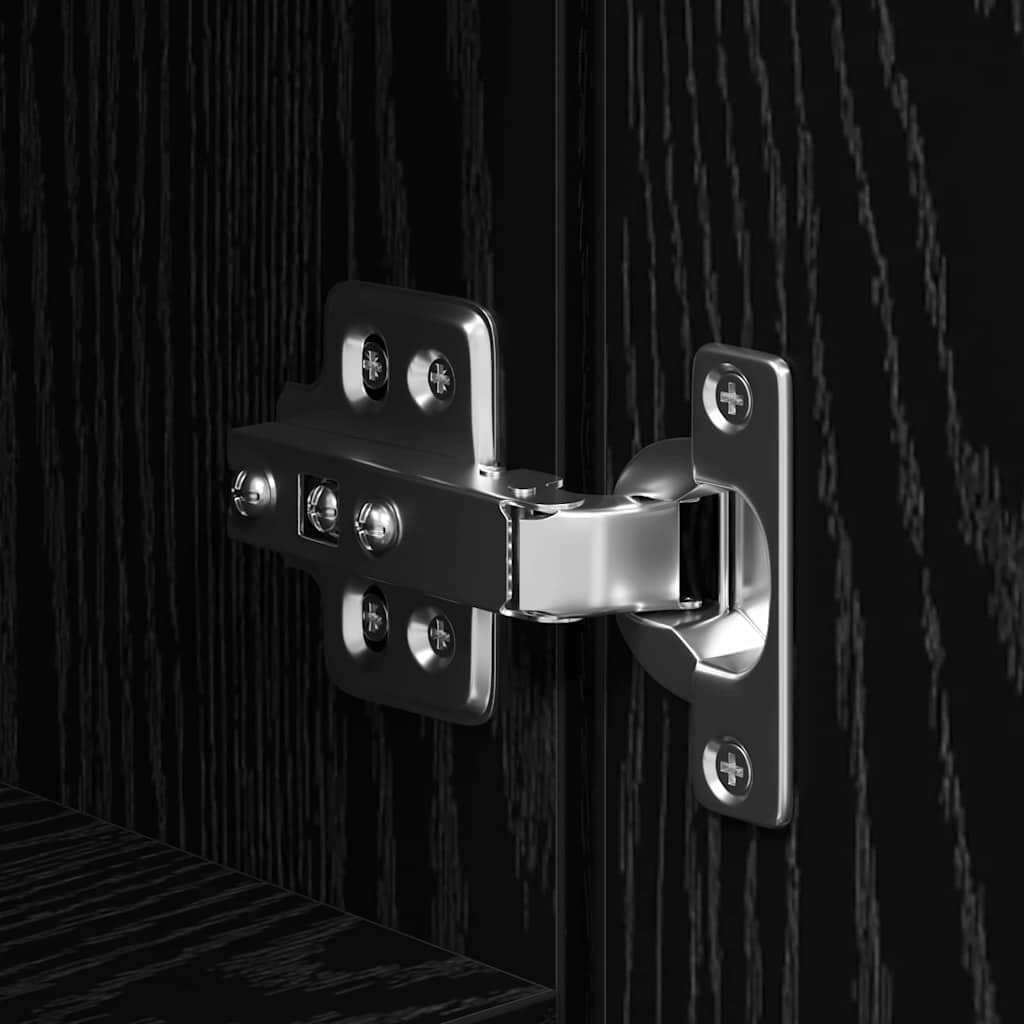 Haut Armoire Chêne noir 40 x 42,5 x 185 cm Bois d'ingénierie - XIOS