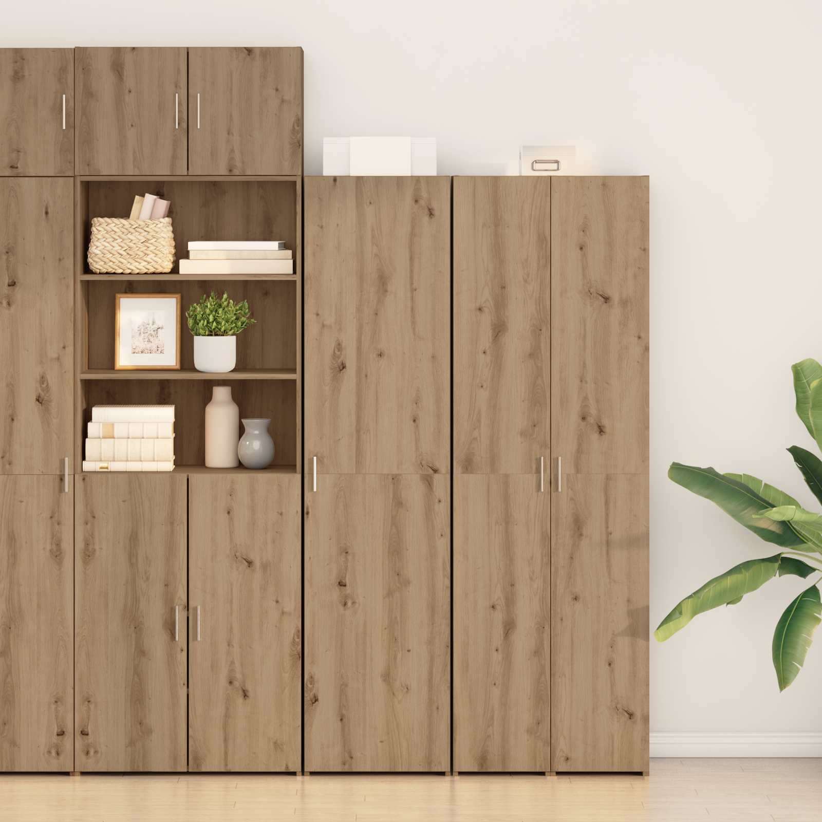 Haut Armoire Chêne artisanal 45 x 42,5 x 185 cm - XIOS