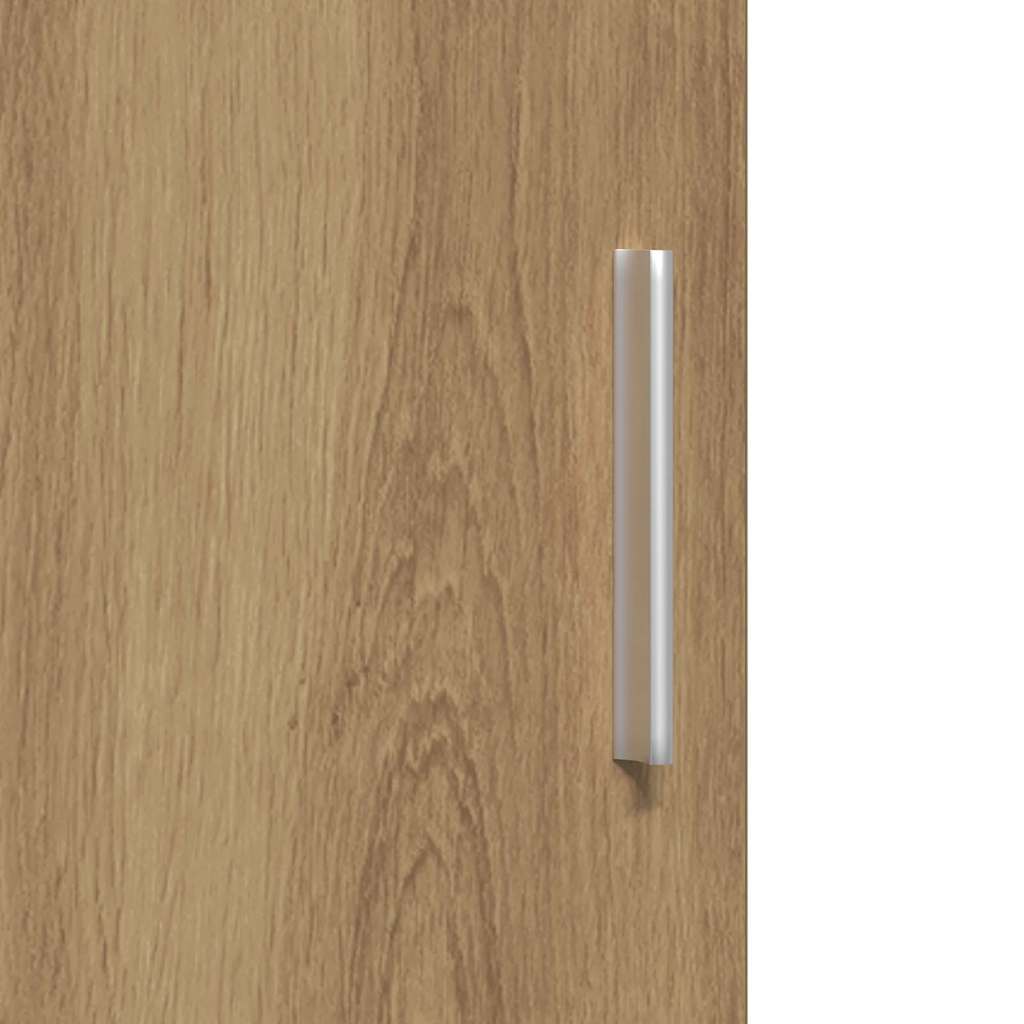 Haut Armoire chêne artisanal 40 x 42,5 x 185 cm - XIOS