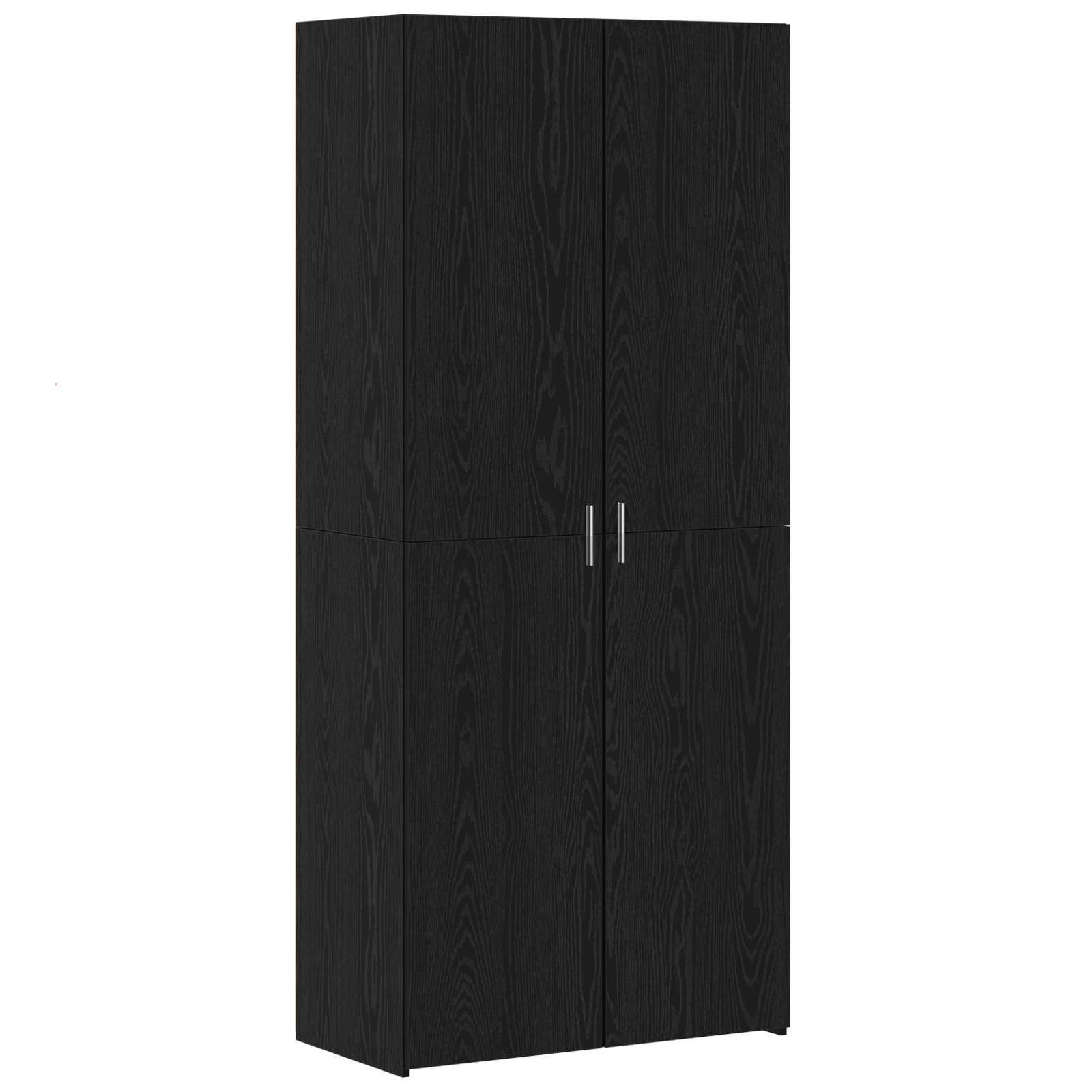 Haut Armoire 2 pcs Chêne noir 80 x 42 x 185 cm - XIOS