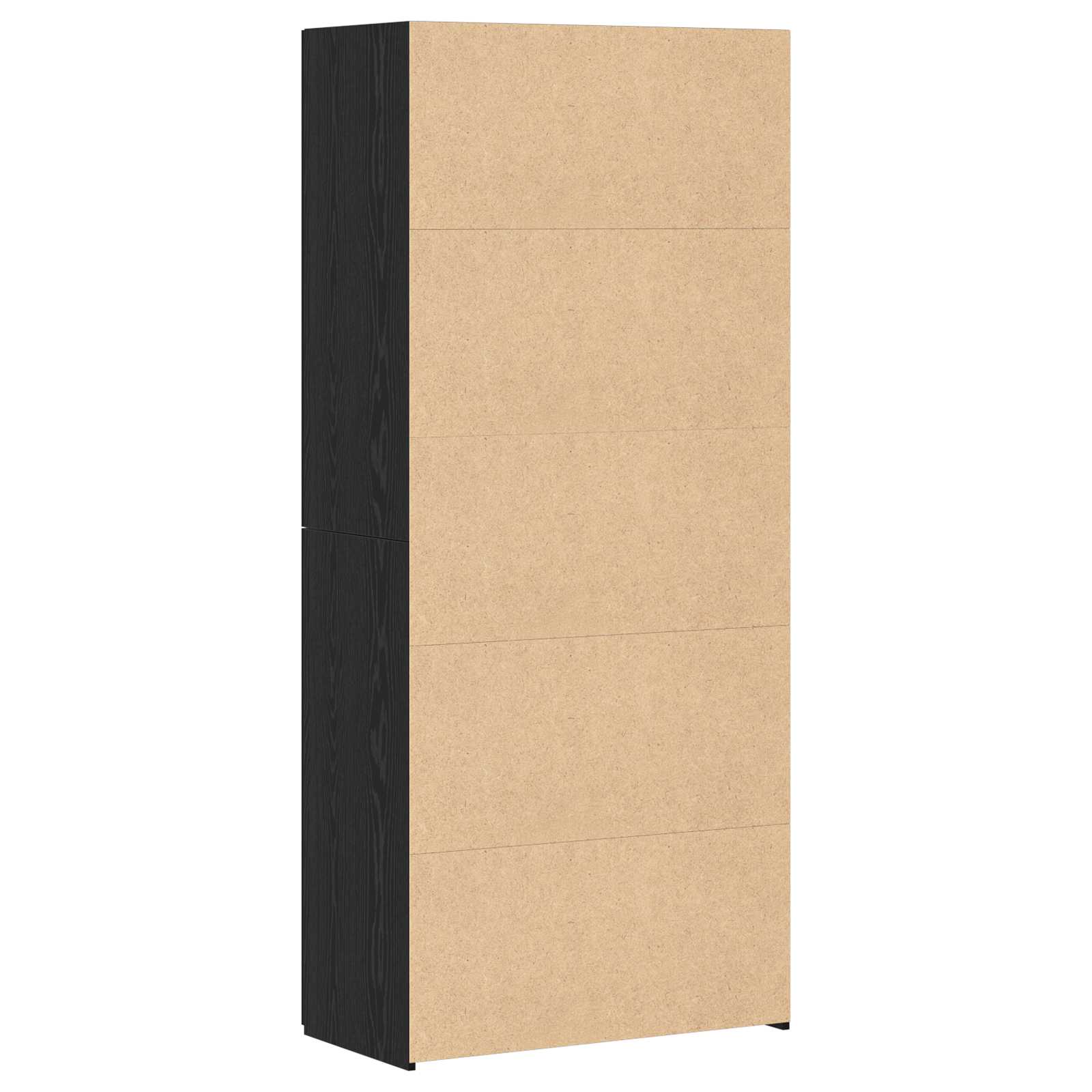 Haut Armoire 2 pcs Chêne noir 80 x 42 x 185 cm - XIOS