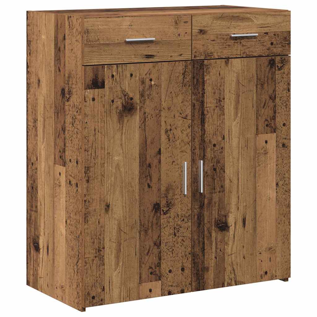 Armoire de rangement Bois ancien 80 x 42.5 x 93.5 cm - XIOS