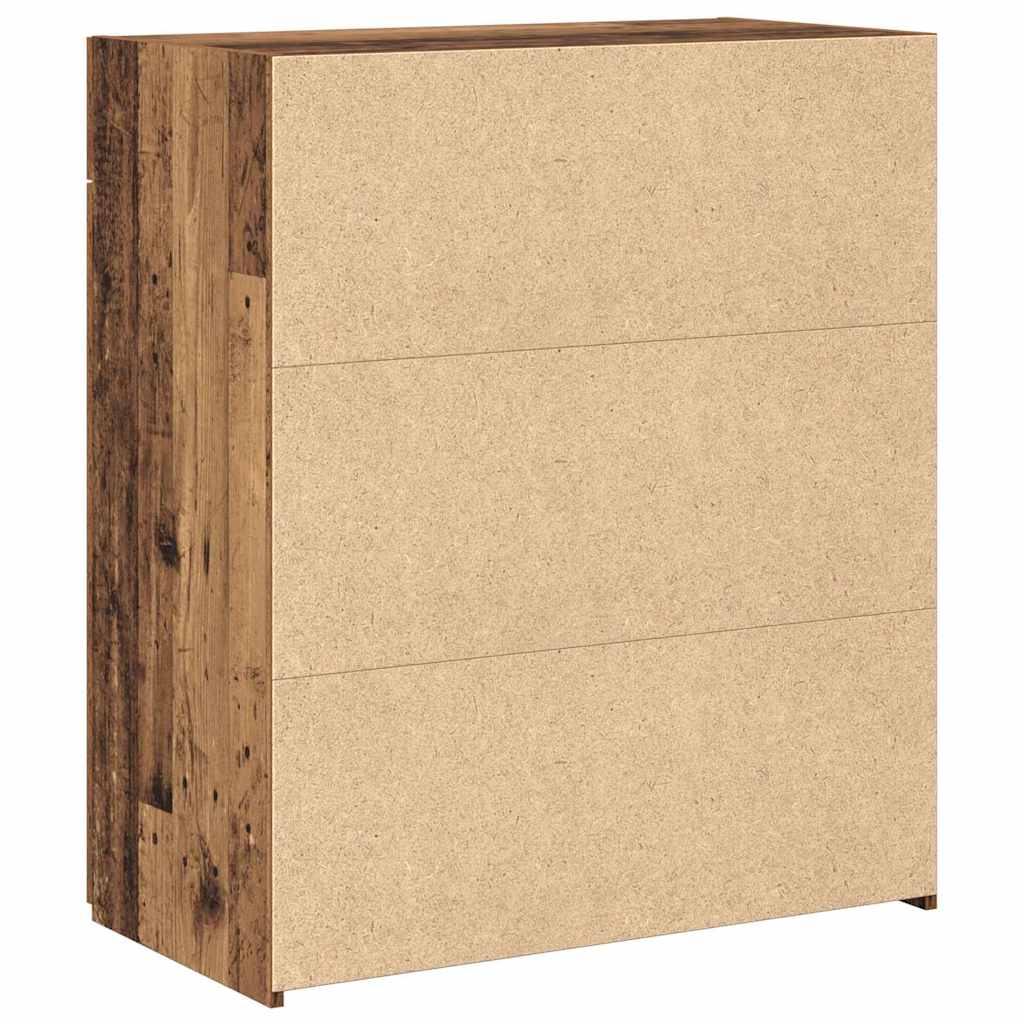 Armoire de rangement Bois ancien 80 x 42.5 x 93.5 cm - XIOS