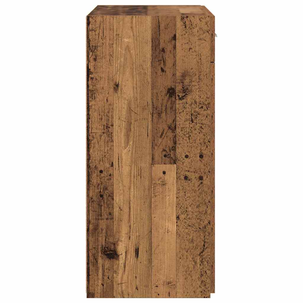 Armoire de rangement Bois ancien 80 x 42.5 x 93.5 cm - XIOS