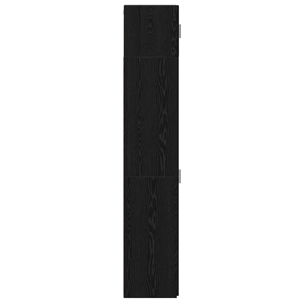 Cabinet de rangement slim Chêne noir 30 x 42.5 x 225 cm - XIOS