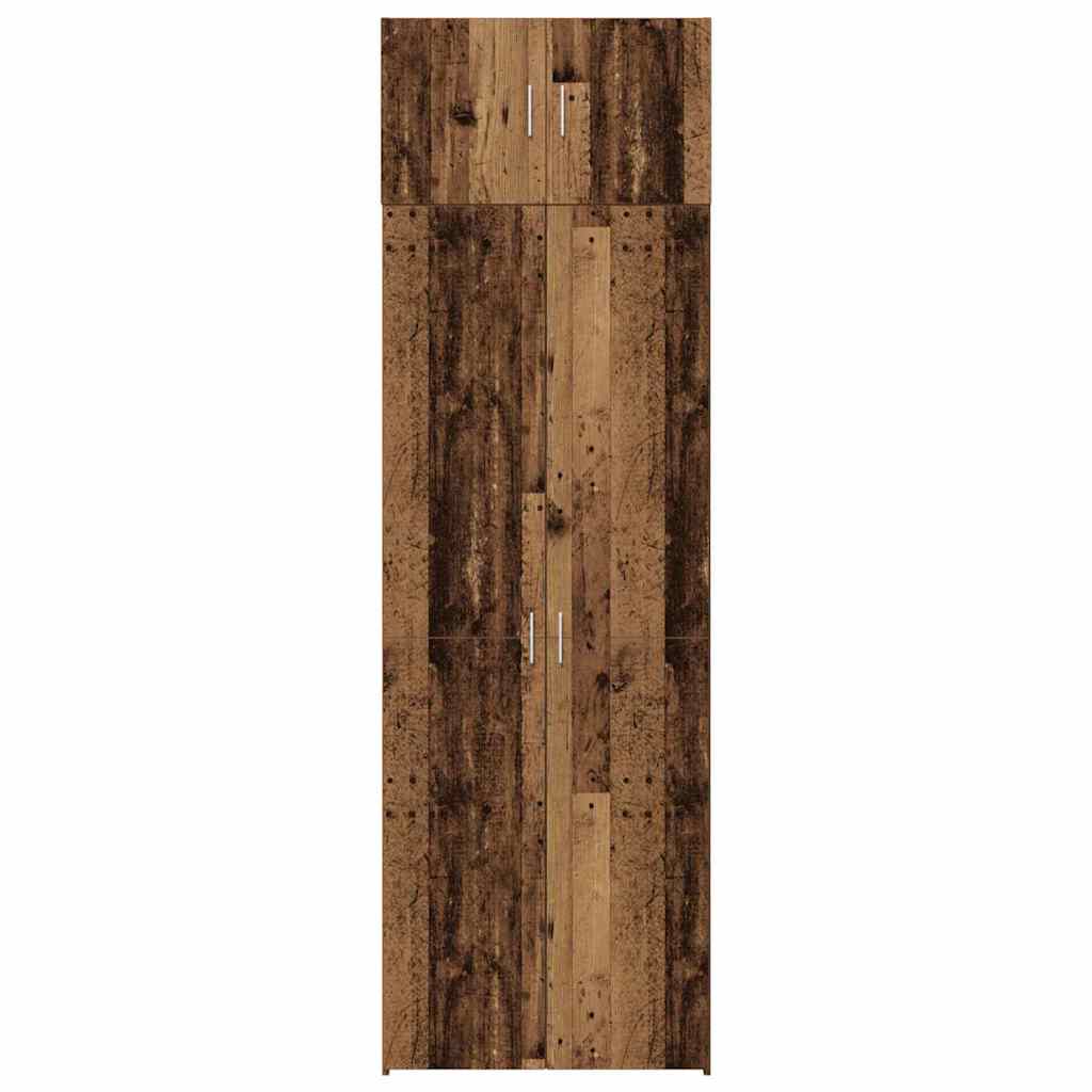 Armoire de rangement Bois ancien 70 x 42,5 x 225 cm - XIOS