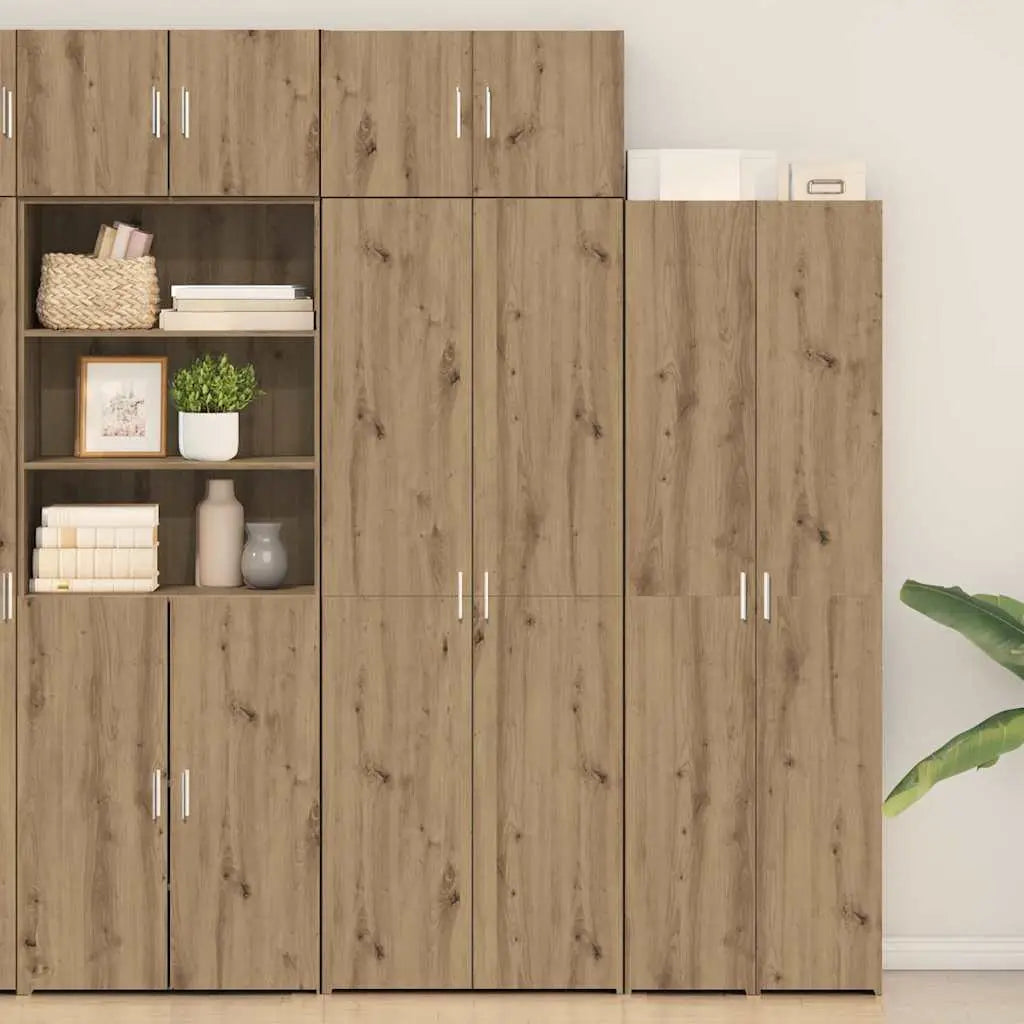 Armoire de rangement 2 pc Chêne artisanal 70 x 42,5 x 225 cm - XIOS