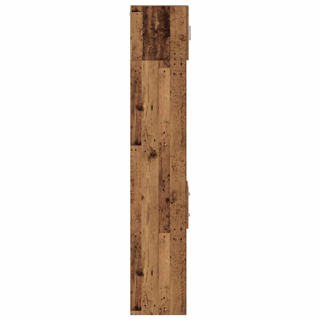 Cabinet de rangement slim Bois ancien 30 x 42.5 x 225 cm - XIOS