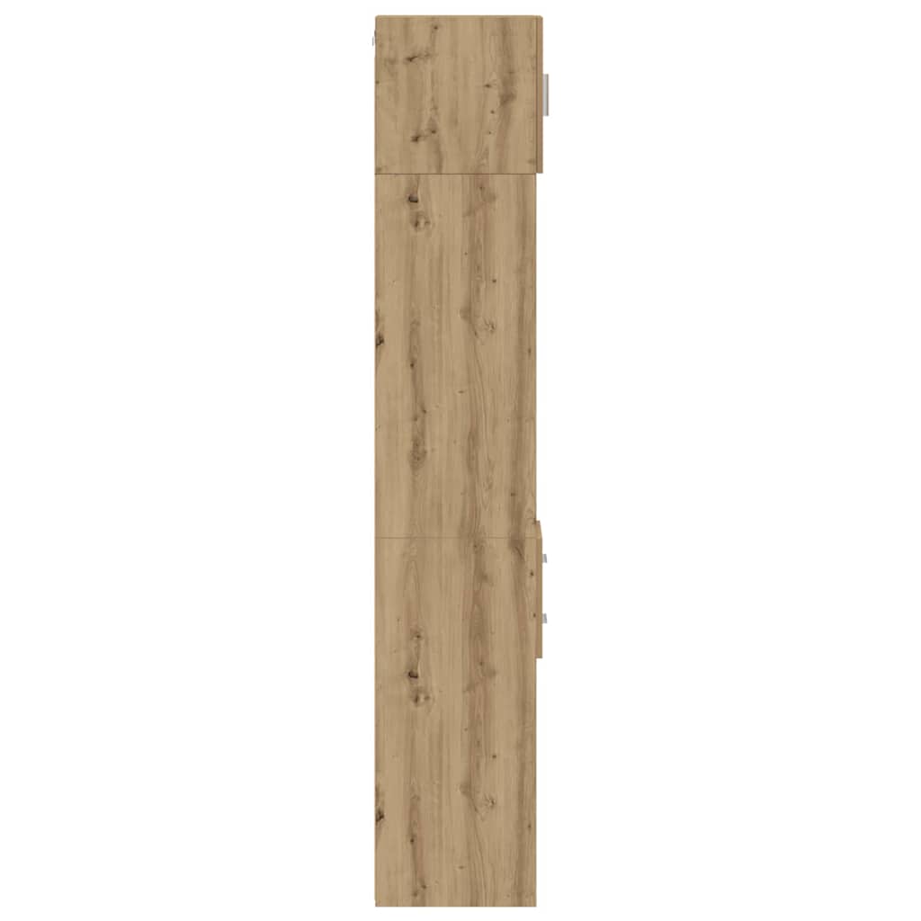 Cabinet de rangement slim chêne artisanal 30 x 42.5 x 225 cm - XIOS