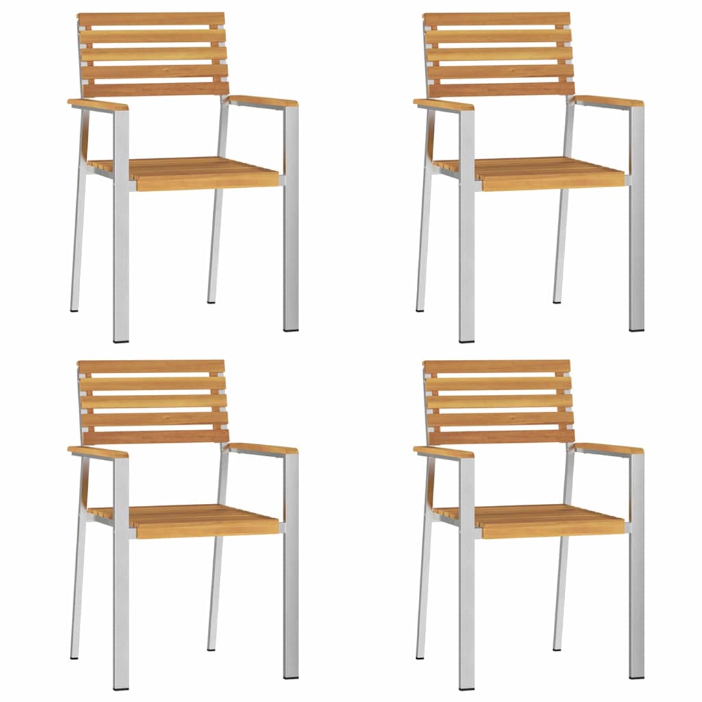 Ensemble de salle à manger pour jardin 5 pcs