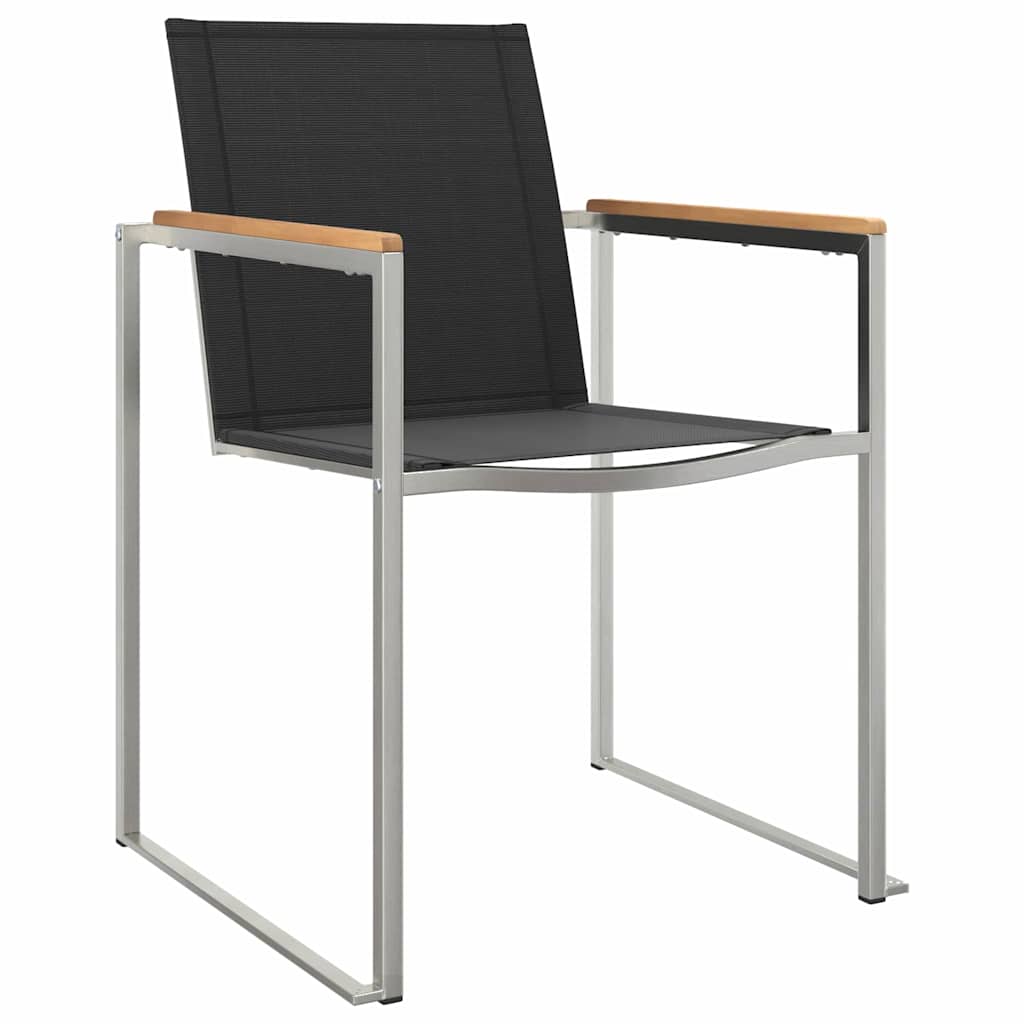 Ensemble de salle à manger pour jardin 3 pcs