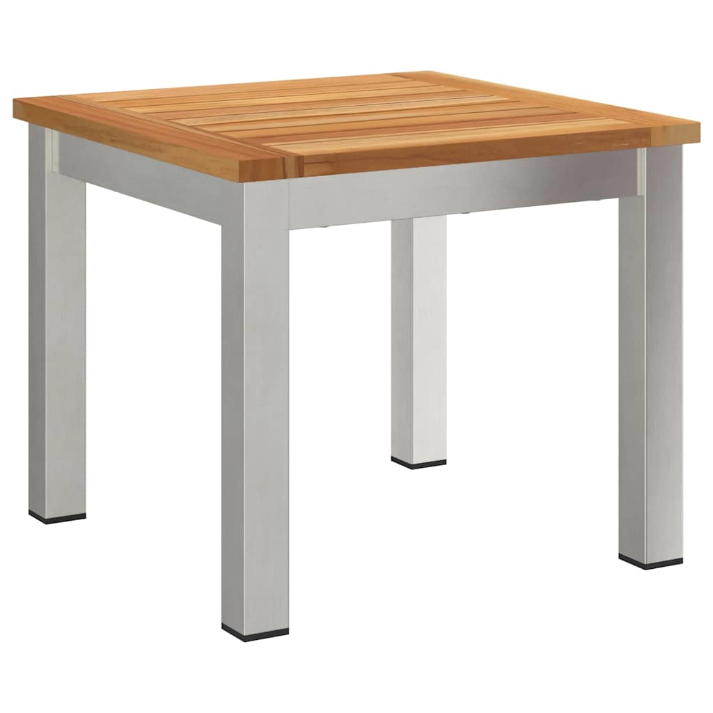 Ensemble de salle à manger pour jardin 3 pcs Marron