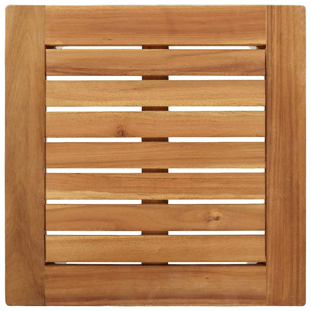Ensemble de salle à manger pour jardin 3 pcs Marron