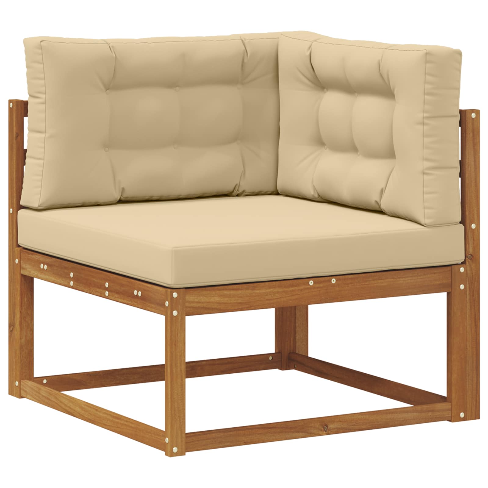 Ensemble de canapés d'extérieur 7 pcs Naturel et Beige - XIOS