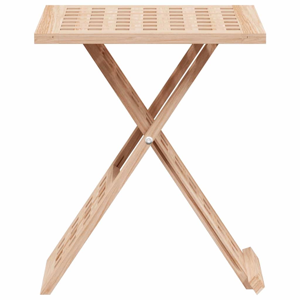 Table basse Marron 33 x 33 x 40.5 cm Bois massif de noyer - XIOS