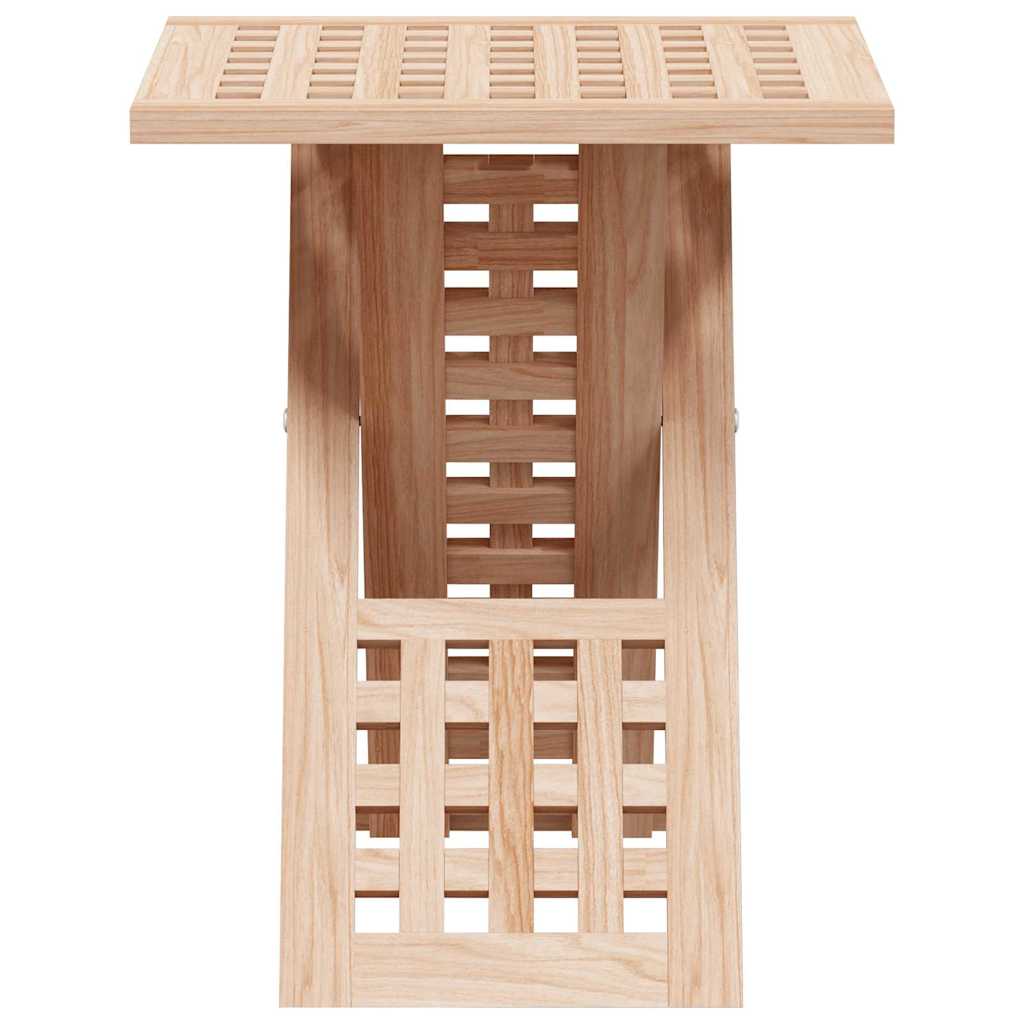 Table basse Marron 33 x 33 x 40.5 cm Bois massif de noyer - XIOS