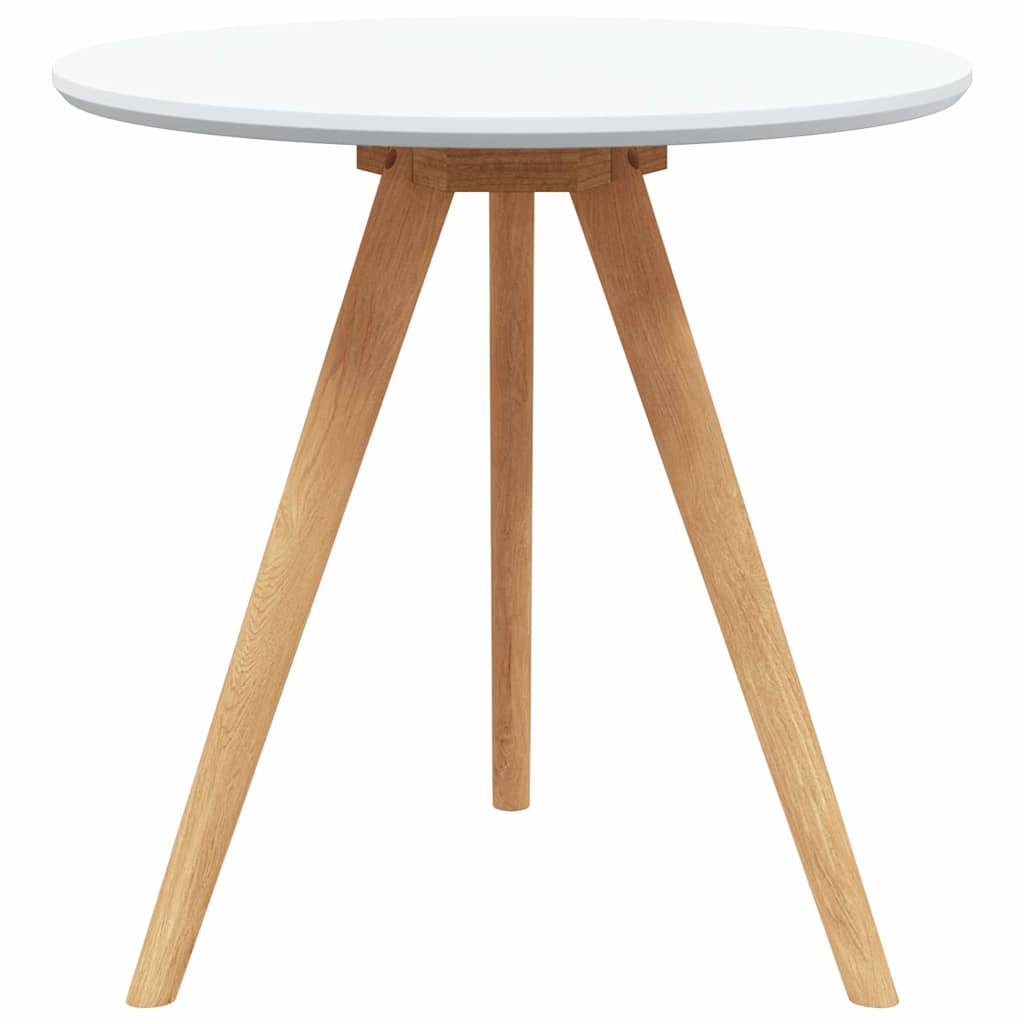 Table basse Marron 50 x 50 x 46 cm Bois massif de noyer - XIOS