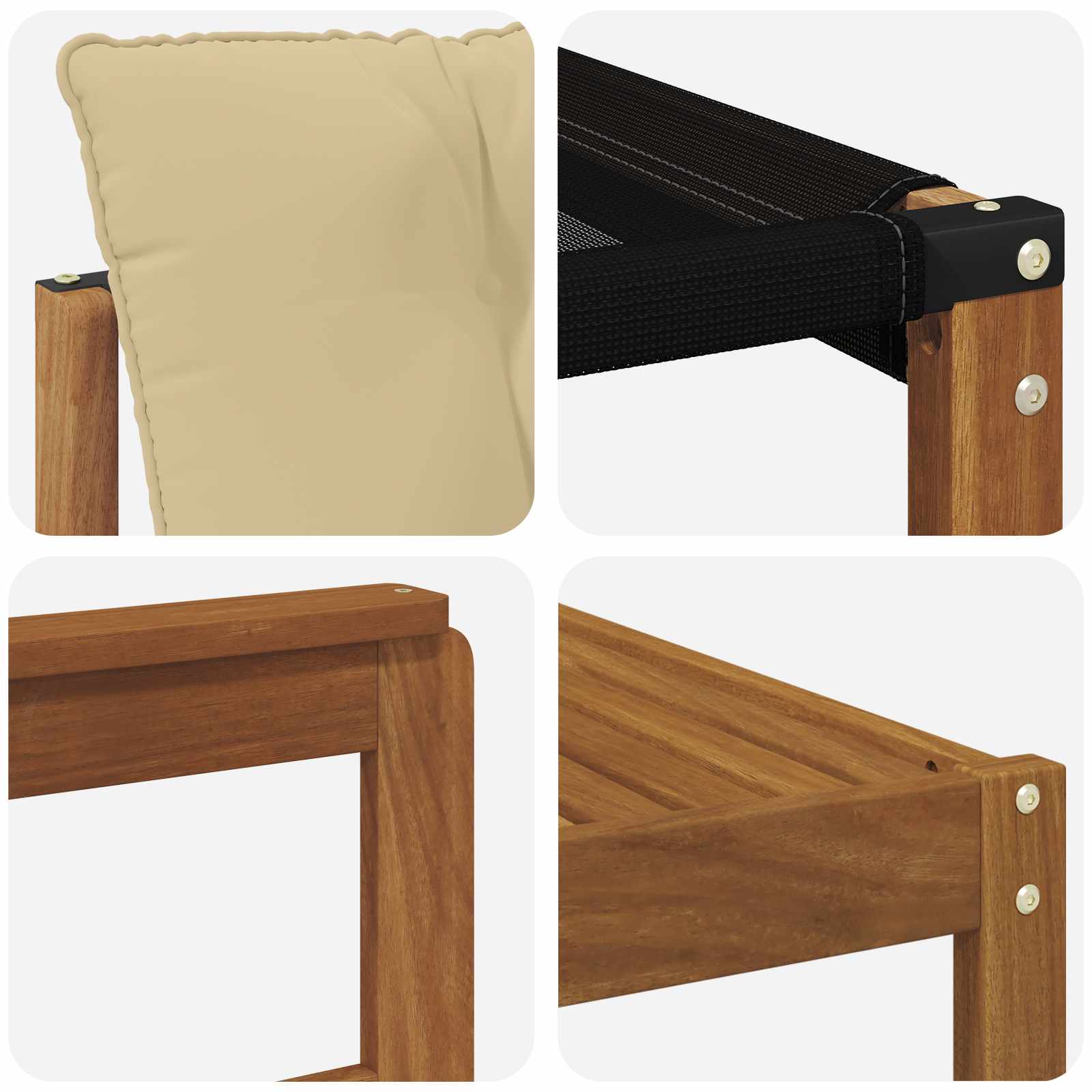 Ensemble de canapés d'extérieur 8 pcs Naturel et Beige - XIOS