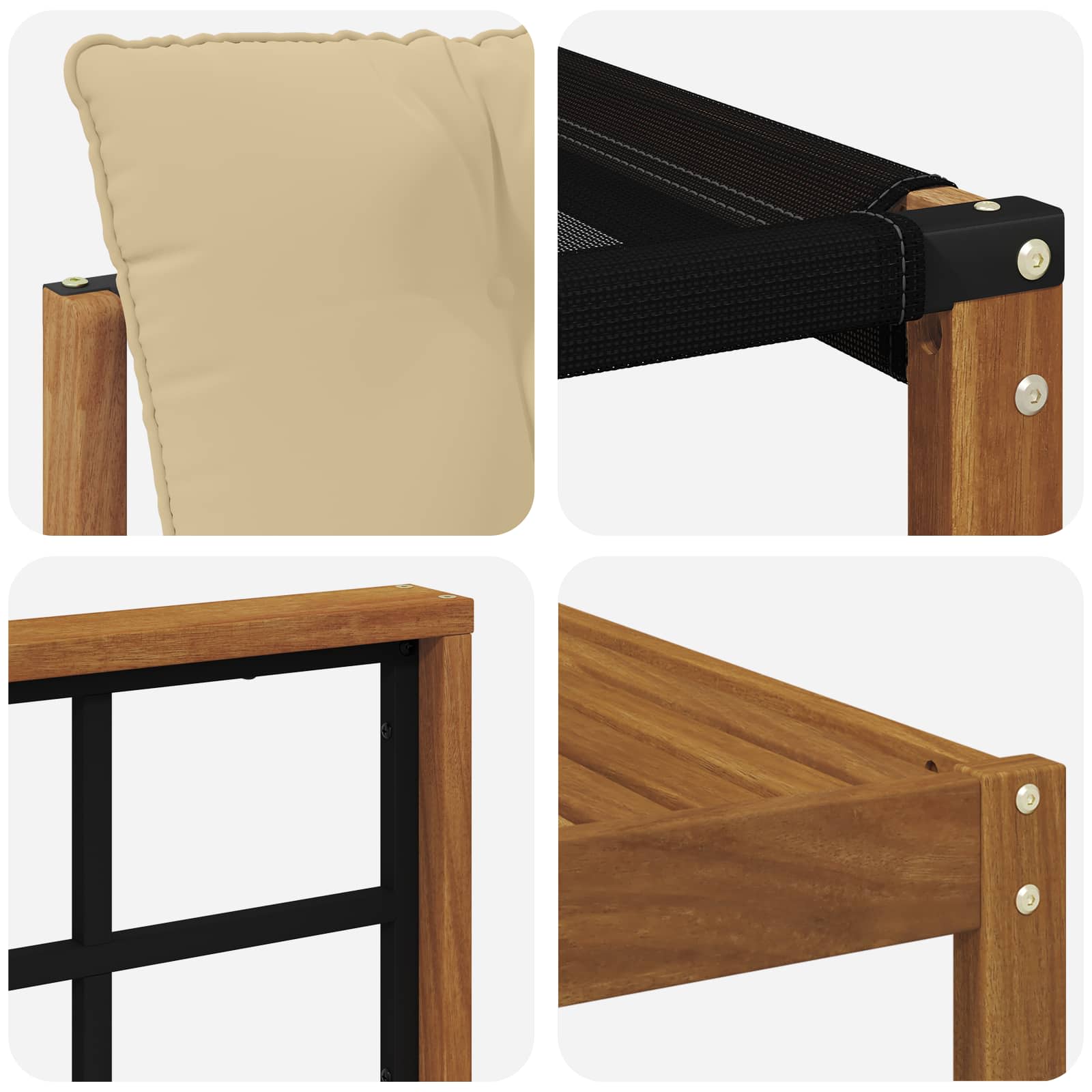 Ensemble de canapés d'extérieur 8 pcs Naturel et Beige - XIOS