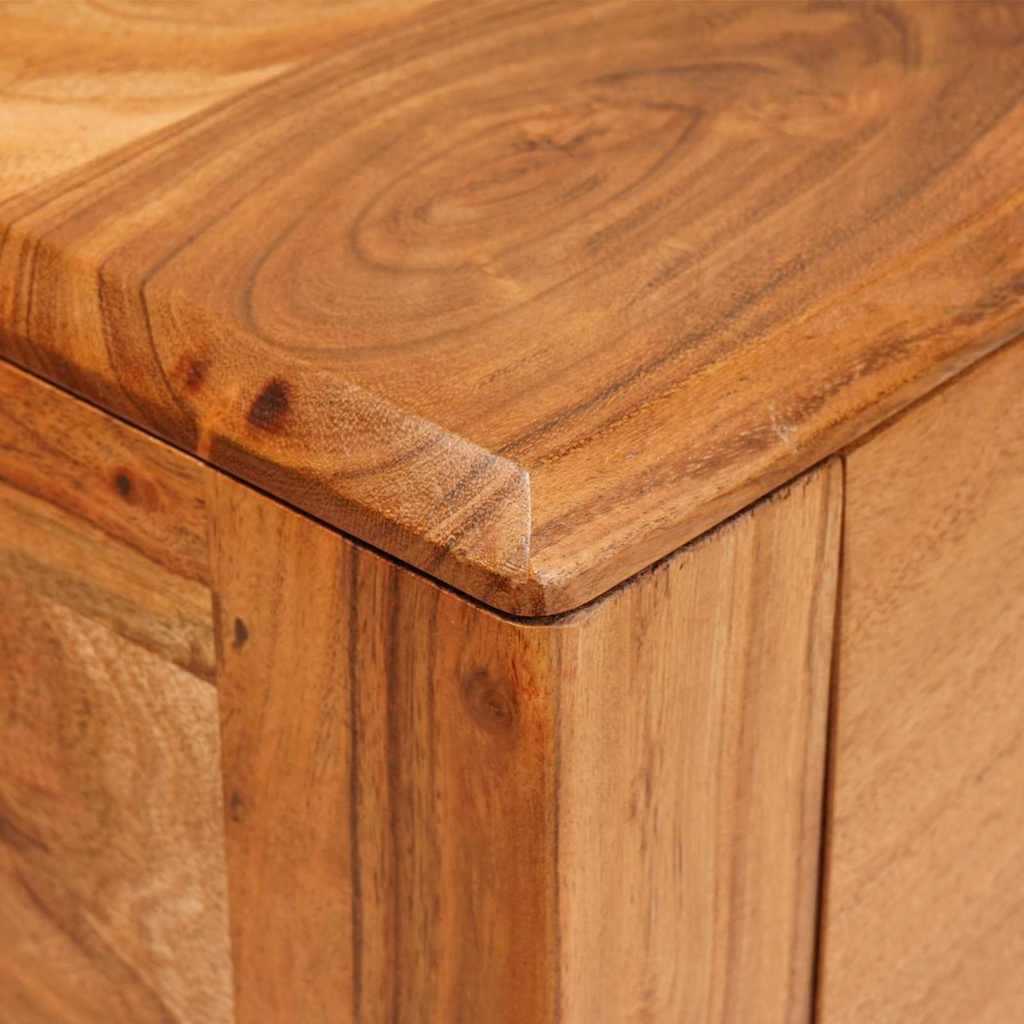 Table console Marron 110 x 30 x 80 cm Bois d'acacia massif - XIOS